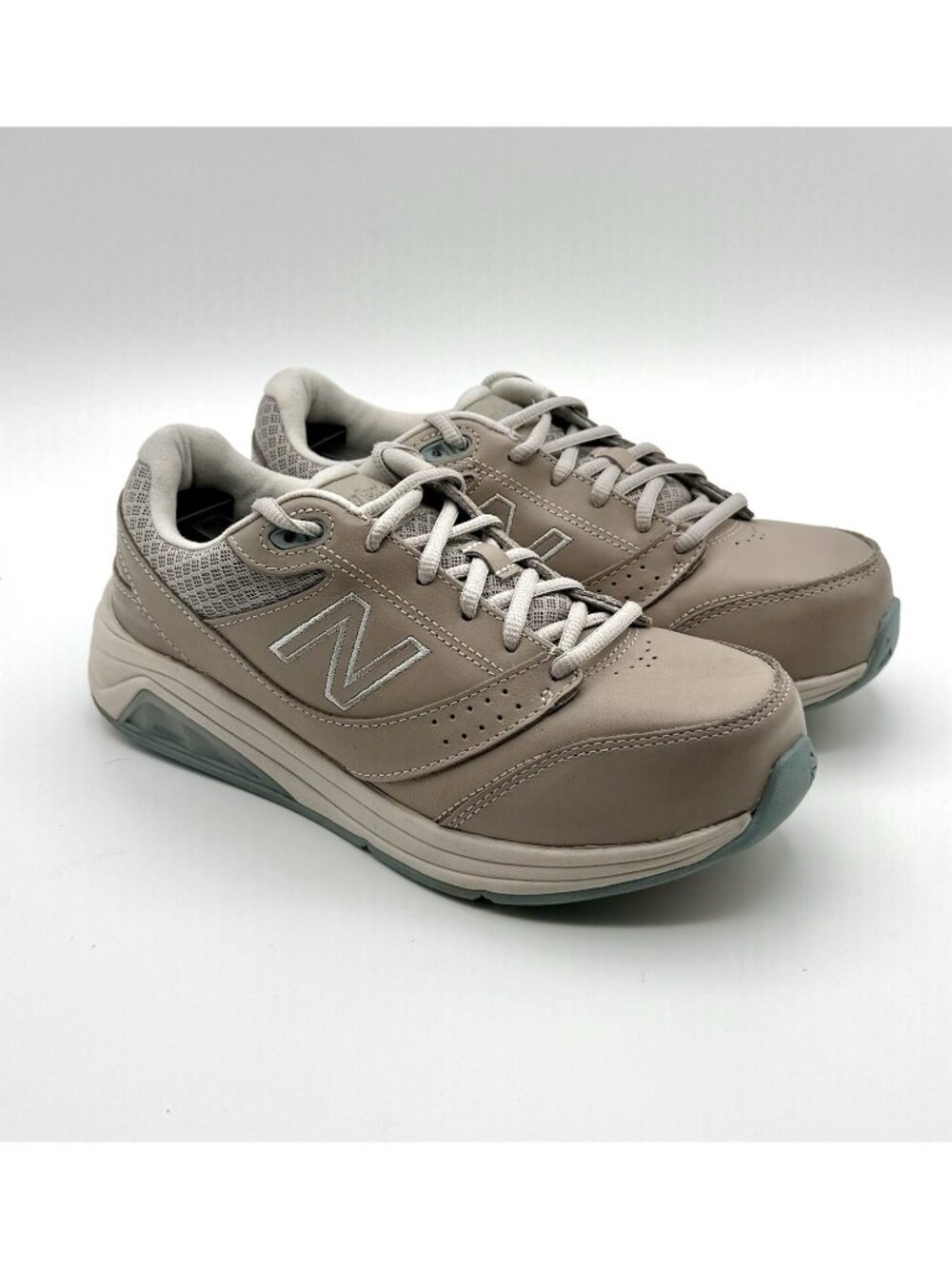 New Balance 928 v3 Women's Walking Shoes Sz 7.5 D (wide) Beige Leather WW928GR3
